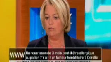 Un nourrisson peut-il être allergique au pollen ?