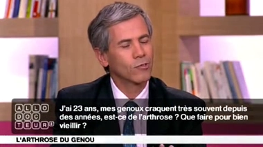 Arthrose : les genoux qui craquent ?