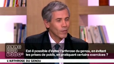 Arthrose du genou, sport et prise de poids