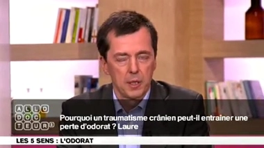 Perte d'odorat et traumatisme crânien