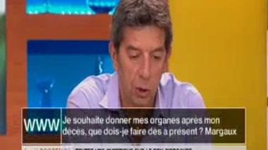 Que doit-on faire si on souhaite donner ses organes après sa mort ?