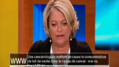 Le lait favorise-t-il la survenue de cancer ?