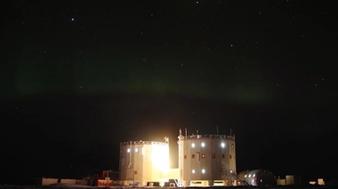 Image de la station internationale polaire Concordia ©ESA/Alex Salam