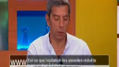 L'épilation des aisselles réduit-elle la transpiration ?