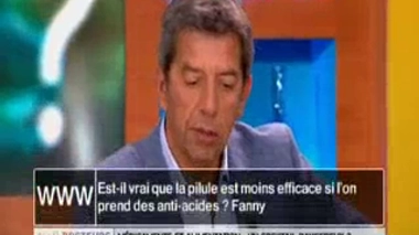 La pilule est-elle moins efficace si l'on prend des anti-acides ?
