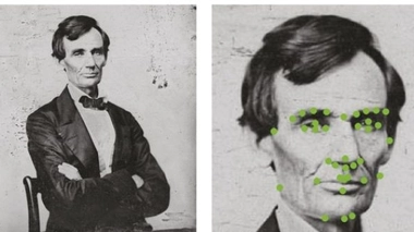 Capture d'écran de l'étude portant sur le logiciel de reconnaissance faciale. Crédit : Christoffer Nellåker et al.