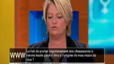 Le port de talons hauts peut-il être à l'origine du mal de dos ?