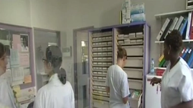 Des blouses bleues contre la violence à l'hôpital