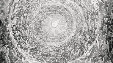 Détail du ''Paradis de Dante Alighieri'', de Gustave Doré