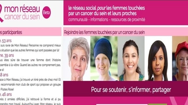 Cancer du sein : un réseau social pour les malades et leurs proches