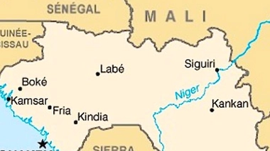 Carte de la Guinée (cc)