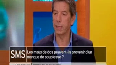 Les maux de dos peuvent-ils provenir d'un manque de souplesse ?