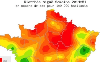 La gastro continue sa progression, la grippe bien jugulée