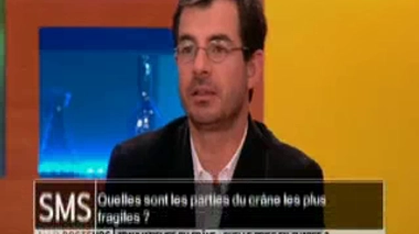 Traumatisme crânien : quelles sont les parties du crâne et du cerveau les plus fragiles ?