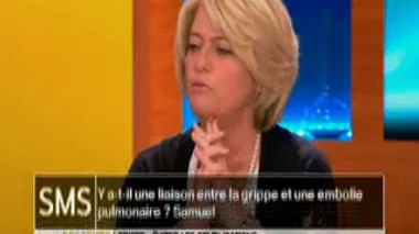 Y a-t-il un lien entre la grippe et une embolie pulmonaire ?