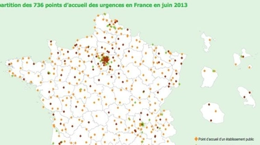 75% des urgences hospitalières disposent d'un poste d'accueil des patients