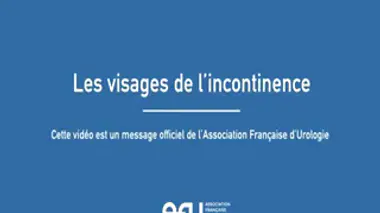L'incontinence urinaire, ce n'est pas une fatalité !