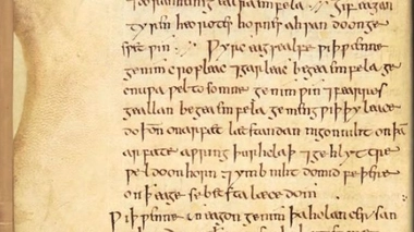 Extrait du Bald’s Leechbook (littéralement "livre de la sangsue du chauve")