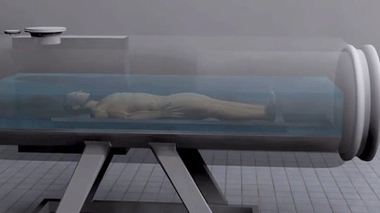 La cabine d'aquamation (Lesieur droits réservés)