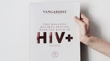 ''Maintenant, ce problème est entre vos mains'', écrit le directeur du Vangardist dans les colonnes de ce numéro spécial. (crédits : Saatchi & Saatchi Switzerland / Vangardist)