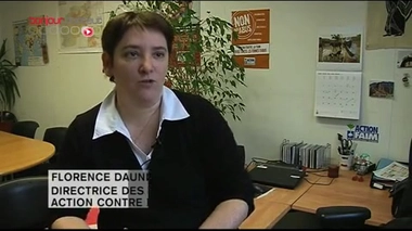 Réaction d’une représentante d’Action contre la faim en images.