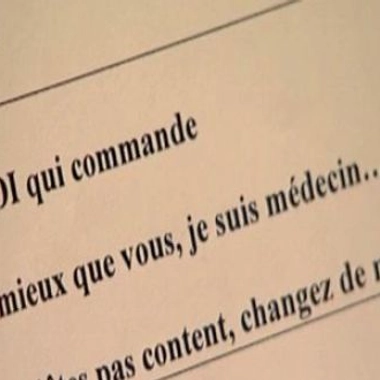L'annonce du diagnostic, l'amorce de la guérison