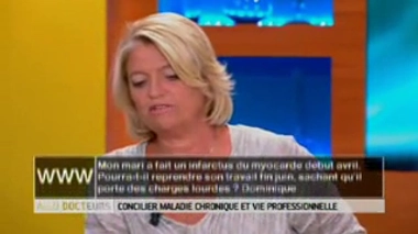 Quand peut-on reprendre le travail après un infarctus du myocarde ?