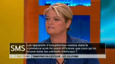 Transpiration : quid des appareils d'ionophorèse vendus dans le commerce ?