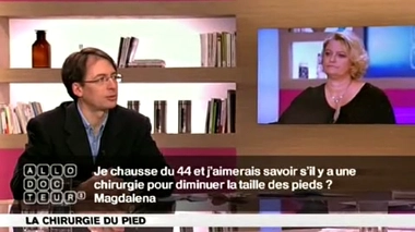 Chirurgie du pied : pour réduire la taille ?
