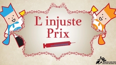 La nouvelle campagne de Médecins Sans Frontières vise explicitement les politiques économiques des entreprises Pfizer et GSK.