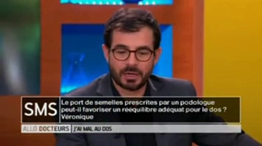 Le port de semelles peut-il favoriser un rééquilibre adéquat pour le dos ?