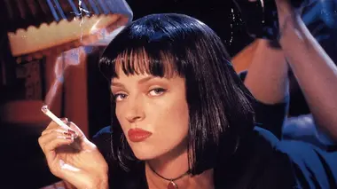 Détail de l'affiche du film "Pulp fiction" de Quentin Tarantino (1994)