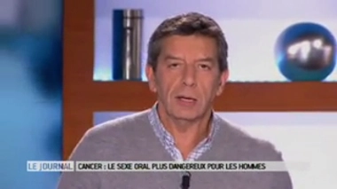 Vidéo : Entretien avec le Pr Cécile Badoual, pathologiste à l'Hôpital européen Georges-Pompidou (Paris) - Image : A gauche, une cellule saine. A droite, une cellule infectée par le HPV. 