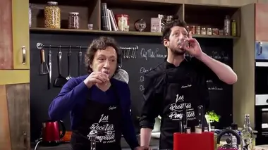 Photo extraite du teaser de l'émission "Les Recettes Pompettes !"