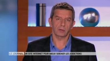 Capture d'écran du site Addict'Aide, le village des addictions - Vidéo : entretien avec le Pr Michel Reynaud, addictologue