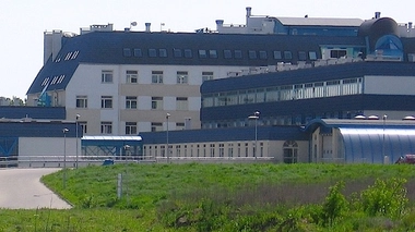 Vue de l'hôpital universitaire de Wrocław, où a eu lieu cette naissance. (DR)