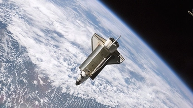 La navette Atlantis, dans laquelle ont voyagé les souris en 2011. (cliché de 2006)