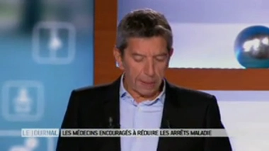 "Les médecins encouragés à réduire les arrêts maladie", entretien avec le Dr Claude Leicher, président du syndicat des médecins généralistes