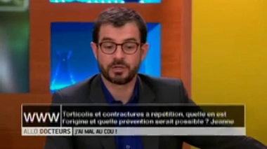 Que faire en cas de torticolis et contractures à répétition ?