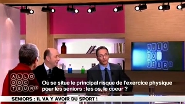 Sport des seniors : un risque pour le cœur et les os ?