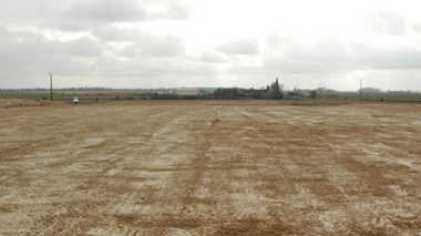 Illustration d'une exploitation de gaz de schiste cc by © Owni / Flickr