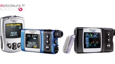 Pompes à insulines Animas®, présentées sur le site du fabricant. (DR)