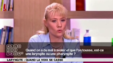 Une laryngite ou une pharyngite ?