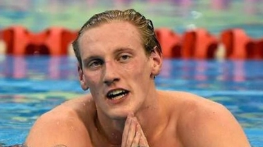 Mack Horton en août 2016 (crédits : Mack Horton / Instagram)