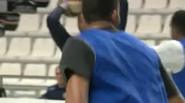 Avec ou sans larynx, Eric Girard est bien décidé à faire progresser ses joueurs tout en haut du classement national.