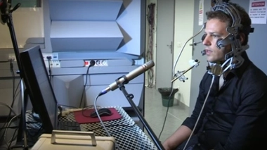 Capture d'écran "Silent speech interface"