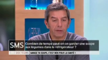 Combien de temps peut-on garder une soupe aux légumes dans le frigo ?