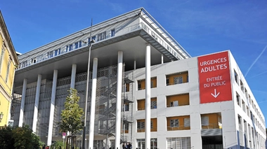 illustration de l'Hôpital de la Timone à Marseille