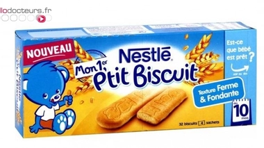 Trop d'acrylamide dans certains biscuits pour bébé ?