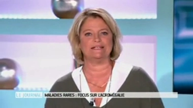 Flyer extrait de la campagne d'information sur l'acromégalie qui débute ce 28 février 